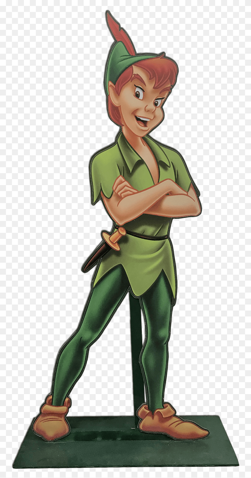 765x1541 Peter Pan Standee, Elf, Person, Human HD PNG Download