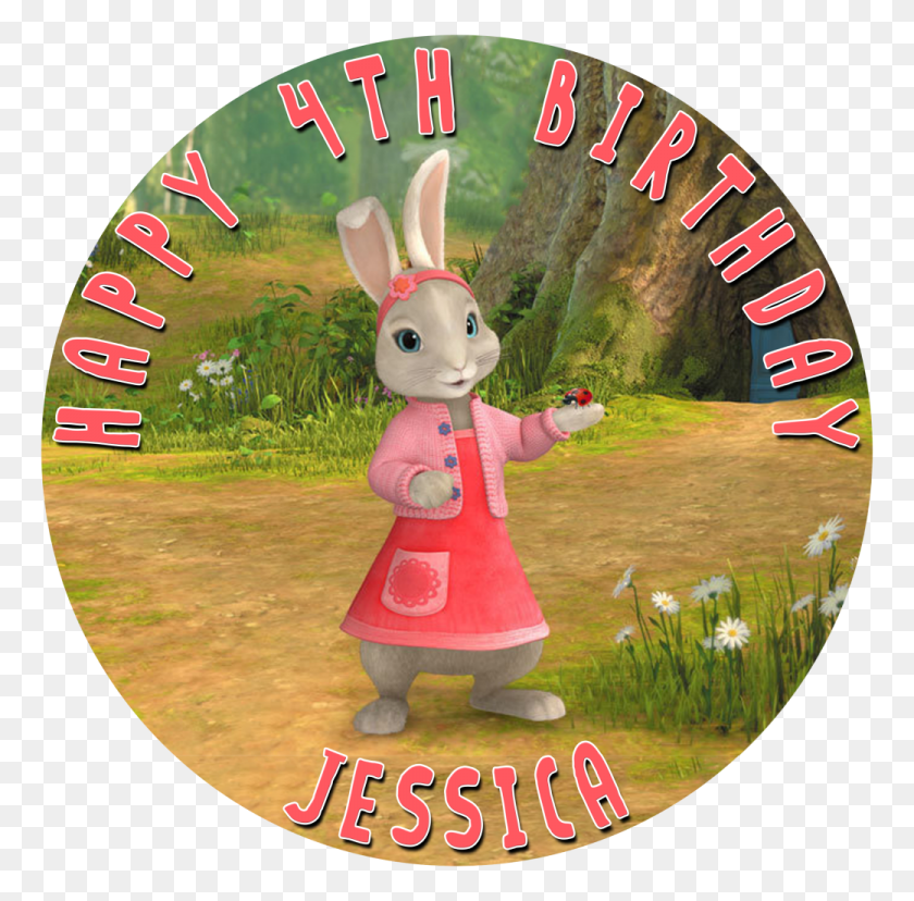 768x768 Peter Rabbit Cartoon, Disk, Dvd, Text HD PNG Download
