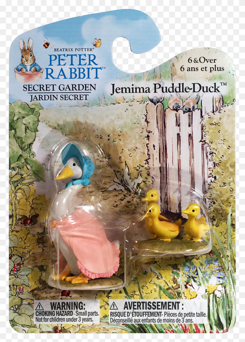 1691x2407 Peter Rabbit Secret Garden Small Figurine Jemima Puddle Peter Rabbit Secret Garden HD PNG Download