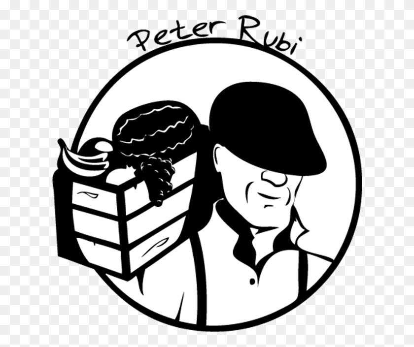 630x645 Peter Rubi Logo Peter Rubi, Persona, Humano, Stencil Hd Png