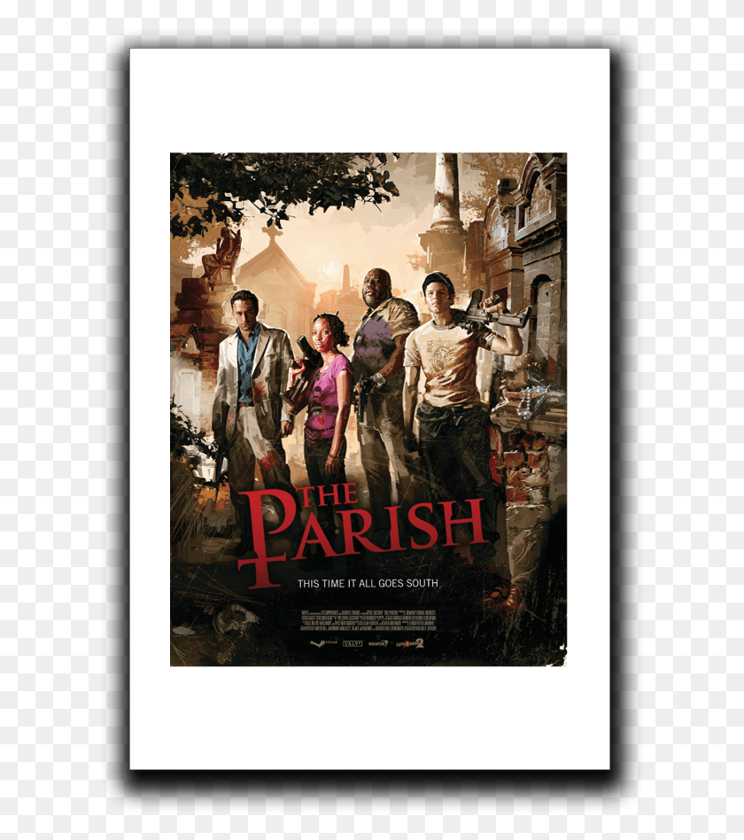 616x888 Peter Too On Twitter Left 4 Dead 2 The Parish, Poster, Advertisement, Person HD PNG Download