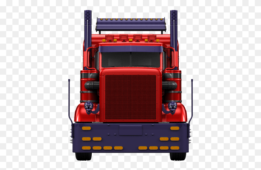 403x486 Peterbilt 3593987 By 18wheeler Trailer Truck, Fire Truck, Vehicle, Transportation HD PNG Download