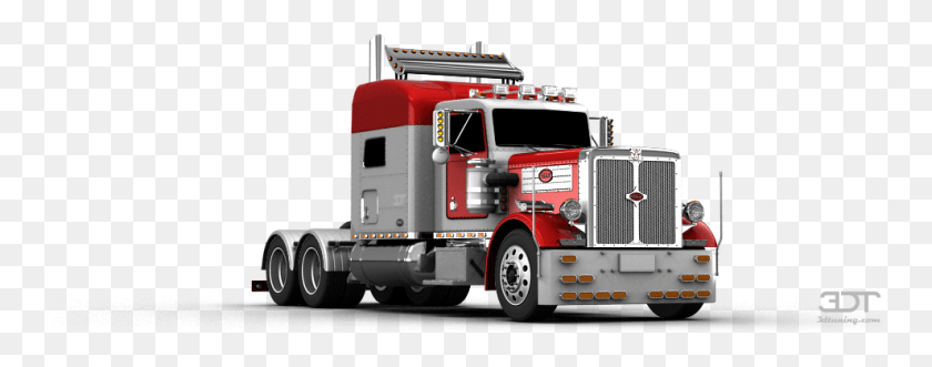 990x344 Peterbilt 3d Tuning, Fire Truck, Truck, Vehicle HD PNG Download