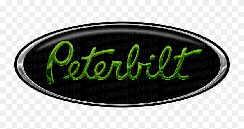 791x391 Peterbilt Logo, Text, Label, Plant HD PNG Download