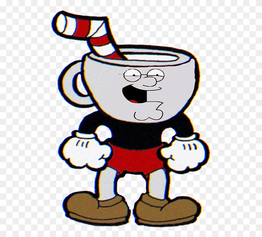 517x700 Petergriffin Cuphead Funny Freetoedit Cuphead Character, Outdoors, Label, Text HD PNG Download