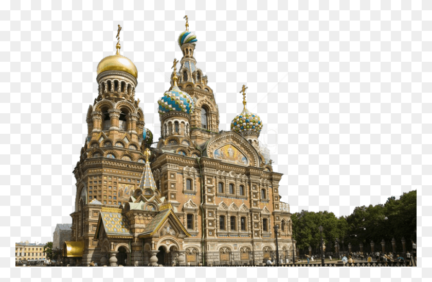 850x532 Petersburg Russia Landscape Pictures Images Background Church Of The Savior On Blood, Architecture, Building, Person HD PNG Download