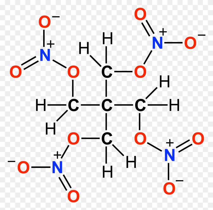 1820x1795 Petn Structural Formula 2d Colour Coded Aromadendrene Oxide, Text, Number, Symbol HD PNG Download