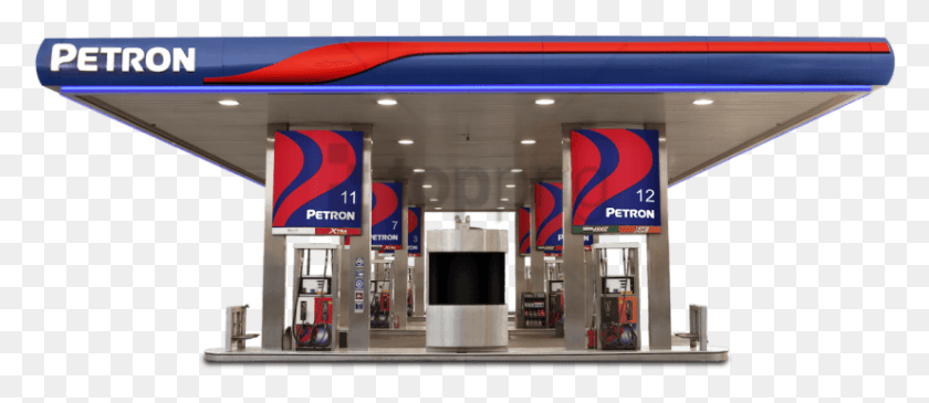 826x324 Petron Petrol Station Images Background Petrol Station, Machine, Gas Station, Pump HD PNG Download