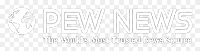 3369x682 Pew News Logo Poster, Word, Label, Text HD PNG Download