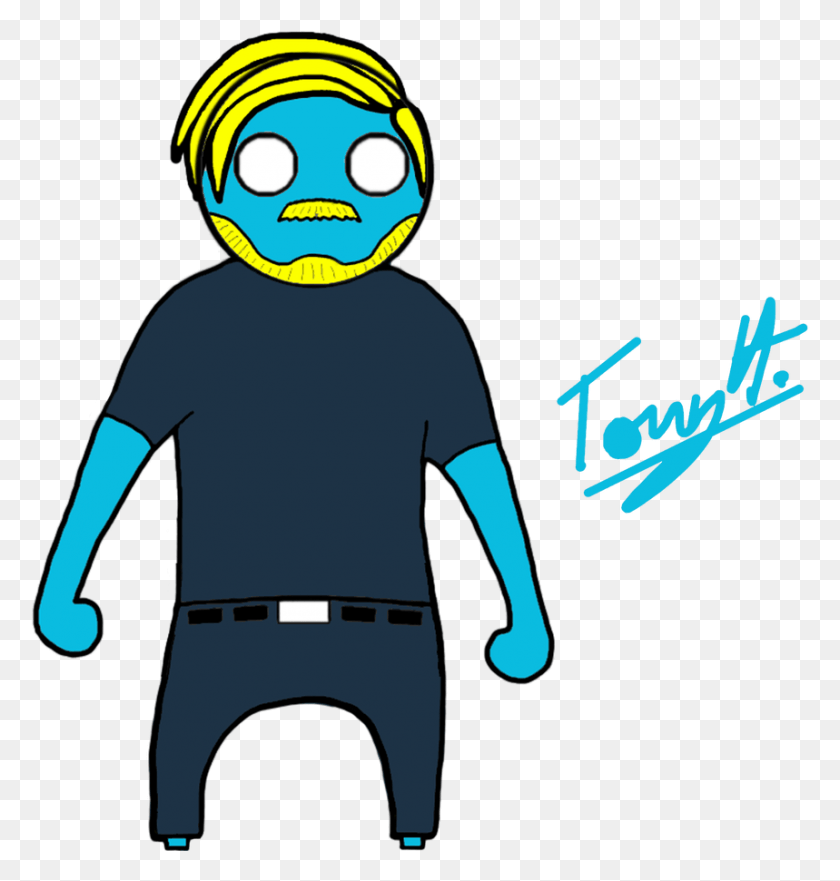 859x905 Pewdiepie Gang Beasts Character Digital Transparent, Text, Poster, Advertisement HD PNG Download