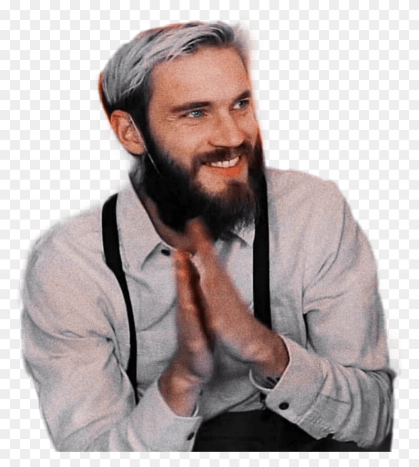 816x917 Pewdiepie Pewds Джентльмен, Лицо, Человек, Человек Hd Png Скачать