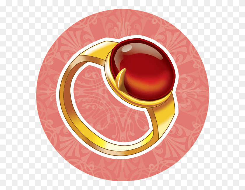 594x594 Pg Tokens Ring P Learning The Princess And The Goblin Ring, Grapefruit, Citrus Fruit, Produce HD PNG Download