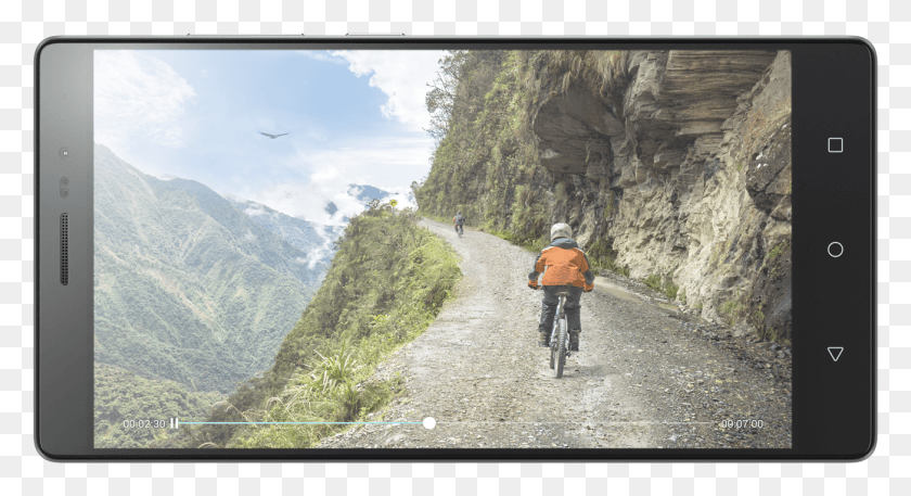 1304x665 Phab2 Hands Without Hand Lenovo Phab 2 Pro, Bicycle, Vehicle, Transportation HD PNG Download