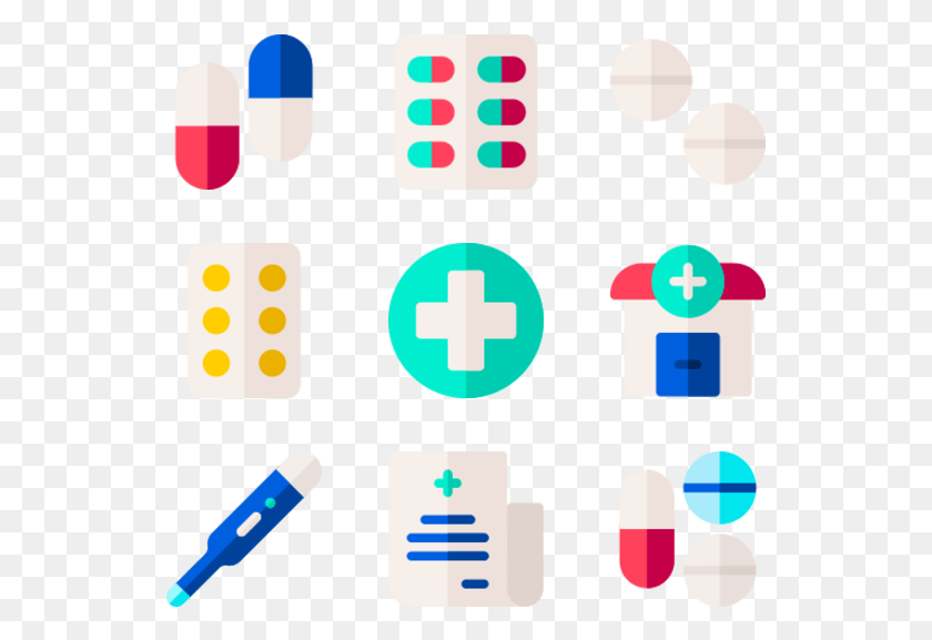 541x517 Pharmacy, Medication, First Aid, Pill HD PNG Download
