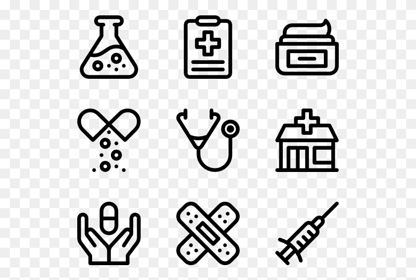 529x505 Pharmacy Manufacturing Icon Free, Gray, World Of Warcraft HD PNG Download