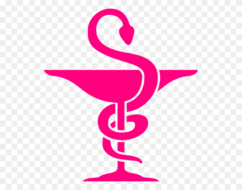 534x601 Pharmacy Symbol Pink, Logo, Trademark, Dynamite HD PNG Download