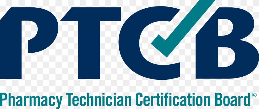 2083x879 Pharmacy Technician Certification Board Certified Pharmacy Technician, Text, Logo, Number, Symbol Sticker PNG