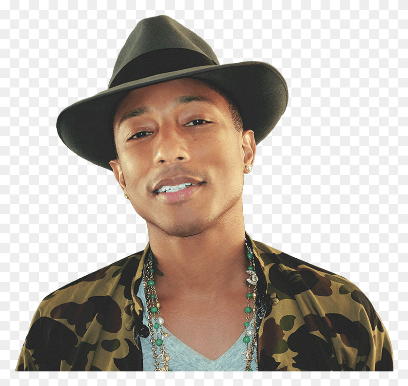 800x753 Descargar Png / Pharrell Williams, Ropa, Ropa, Persona Hd Png