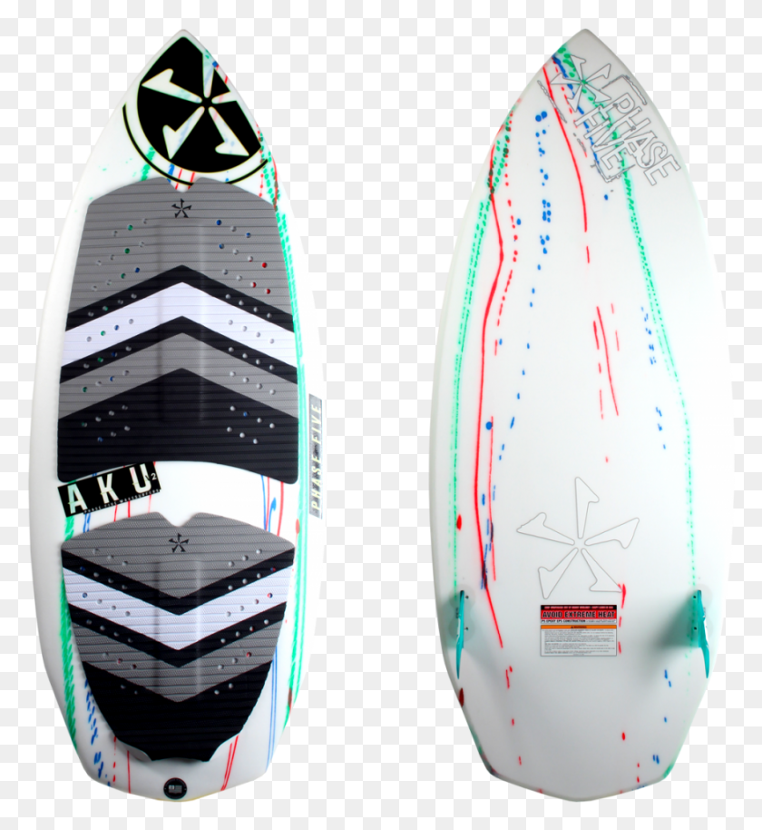 876x960 Phase Five Aku V2 Wake Surfboard Комбинированная Фаза, Море, На Открытом Воздухе, Вода Png Скачать