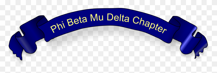 1497x432 Phi Beta Mu Delta Chapter Electric Blue, Word, Text, Hammer HD PNG Download