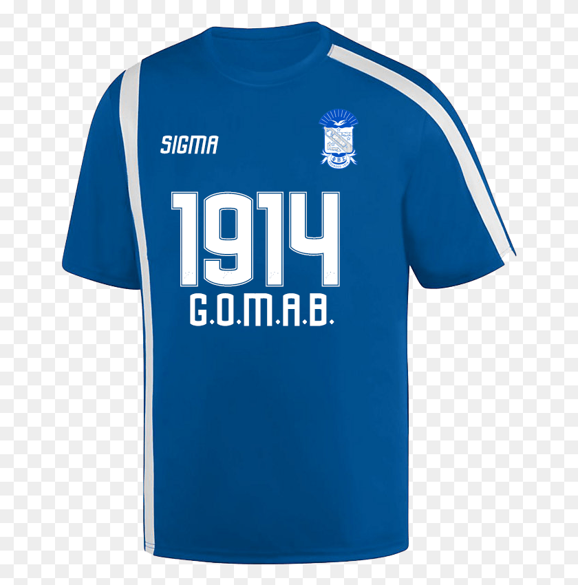 663x790 Phi Beta Sigma Gomab Away Soccer Jersey Active Shirt, Clothing, Apparel, T-shirt HD PNG Download