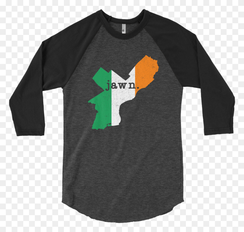 969x917 Philadelphia Irish Flag Support Wildlife Raise Boys Shirt, Clothing, Apparel, Sleeve HD PNG Download