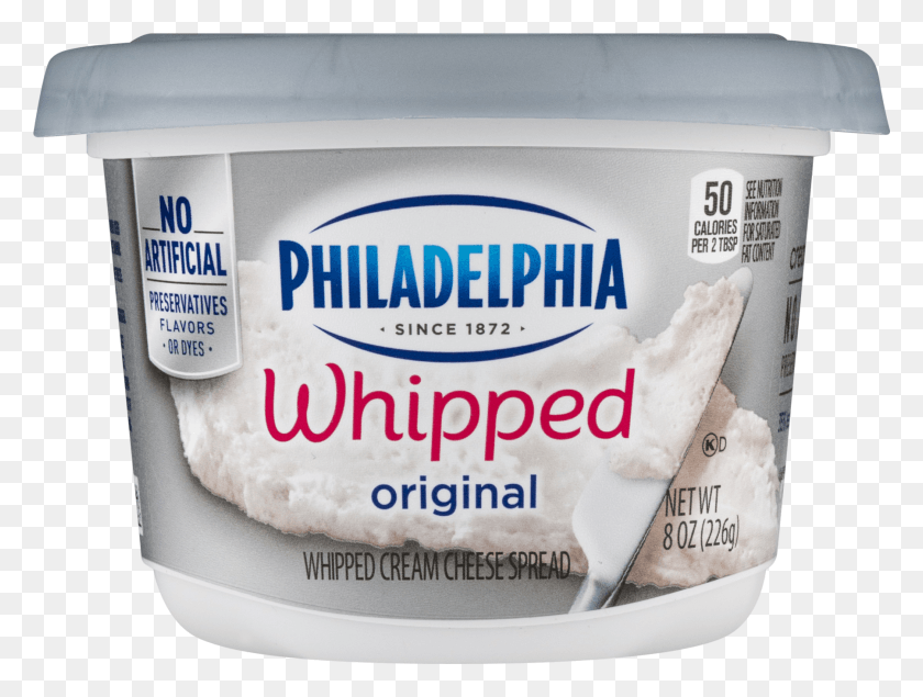 1801x1329 Philadelphia Original Whipped Spread Philadelphia Whipped Cream Cheese, Dessert, Food, Creme HD PNG Download