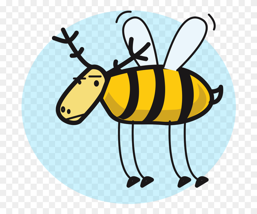 706x639 Филипп Кренн В Twitter Эластичная Лось Пчела, Животное, Насекомое, Беспозвоночное Hd Png Скачать
