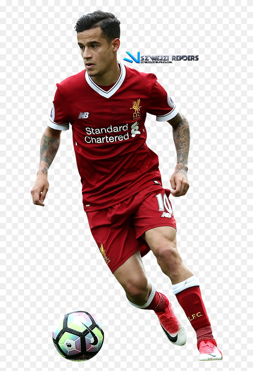 639x1171 Philippe Coutinho By Szwejzi, Clothing, Apparel, Soccer Ball HD PNG Download