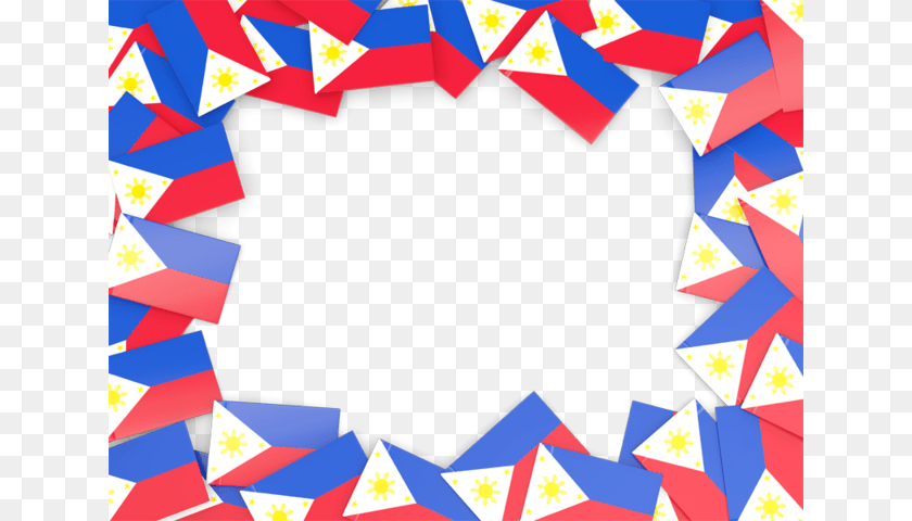 Philippine Flag Frame, Paper, Art, Pattern PNG
