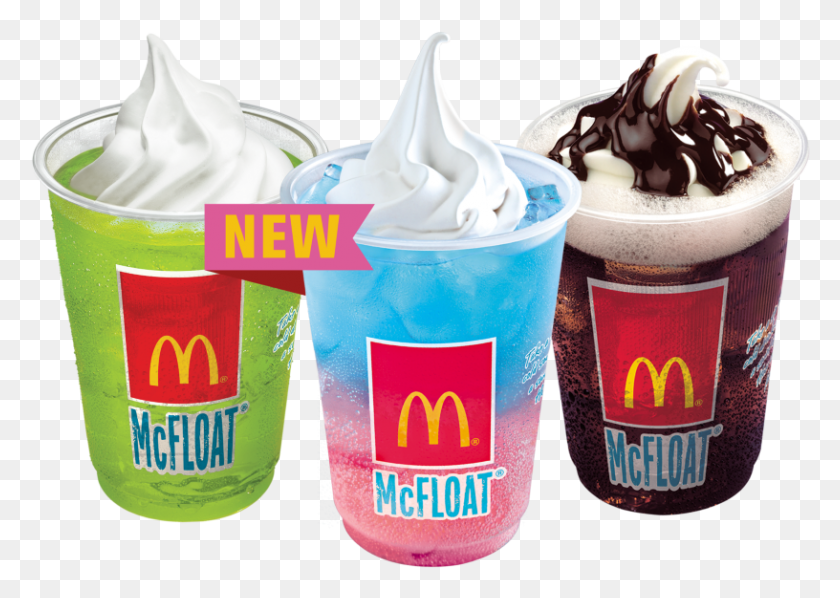 816x563 Philippines Introduces Cotton Candy Mcfloat Cotton Candy Drink Mcdonalds, Cream, Dessert, Food HD PNG Download