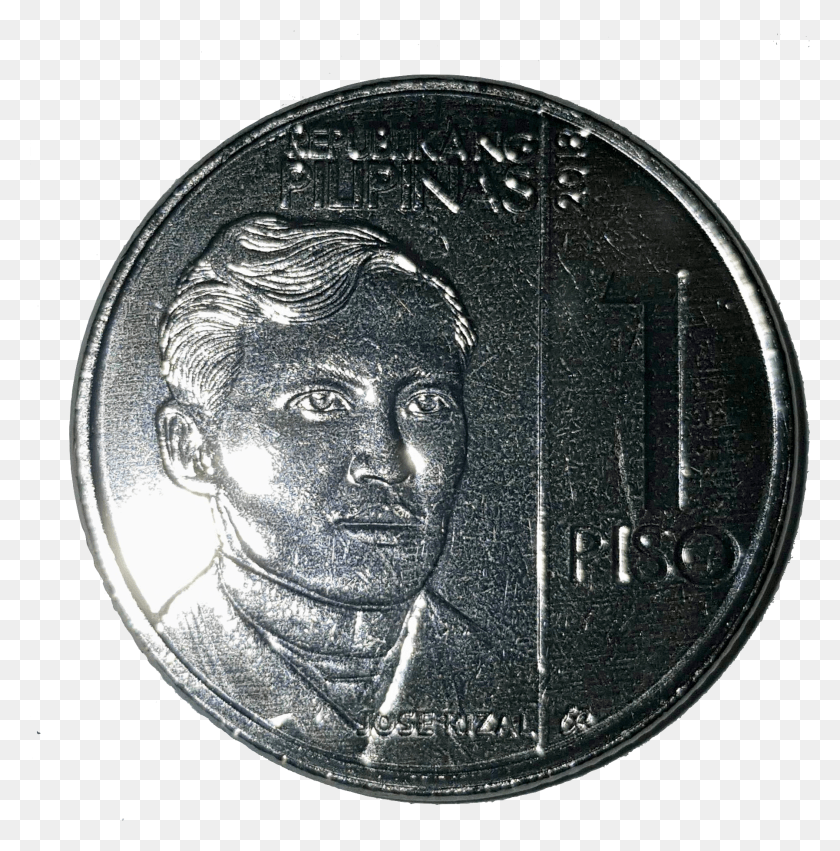 1796x1823 Филиппины Новое Поколение Монеты 1 Песо Аверс Новая Монета 1 Песо Филиппины Hd Png Скачать