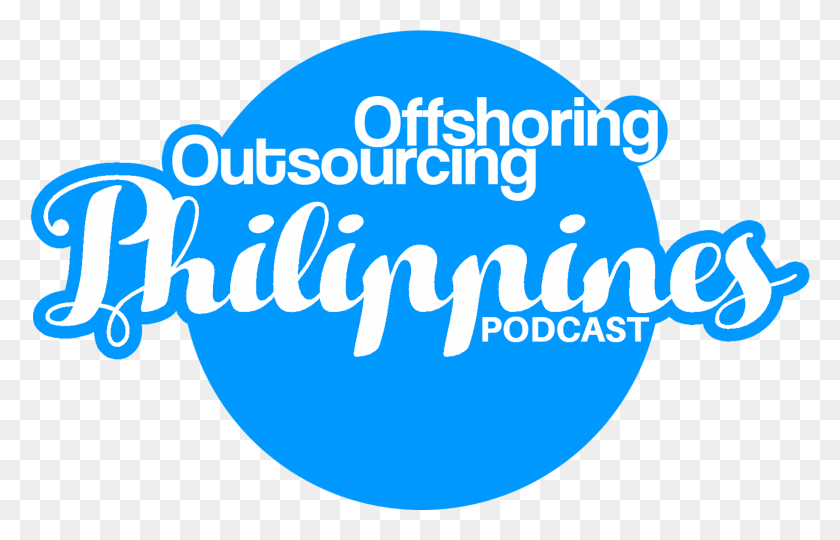 1816x1118 Philippines Offshoring Outsourcing Podcast Logo Circle, Sphere, Word, Text HD PNG Download
