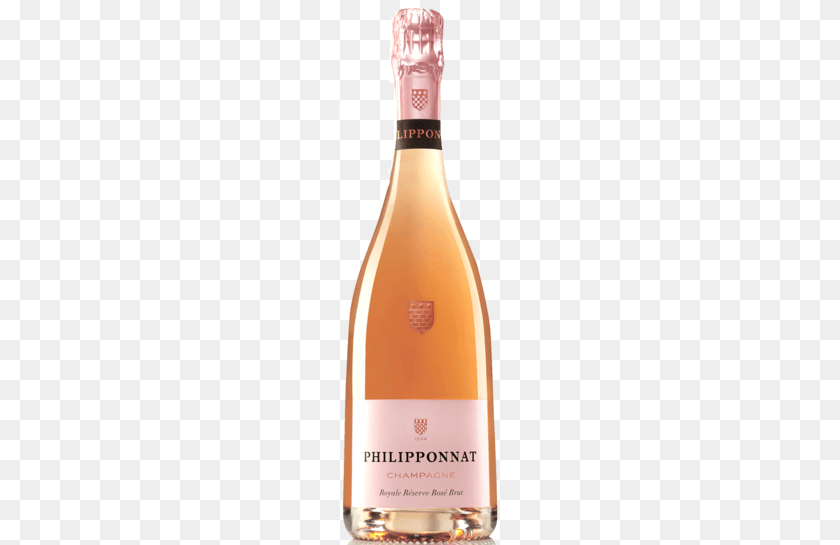 Philipponnat Royal Reserve Rose, Alcohol, Beverage, Bottle, Liquor PNG