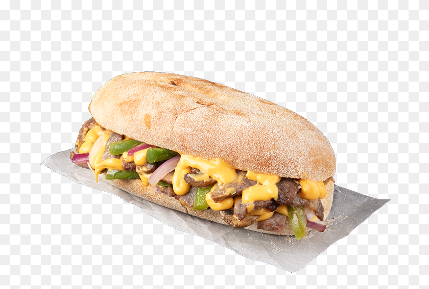 690x507 Philly Cheese Steak Fast Food, Гамбургер, Еда, Сэндвич Hd Png Скачать