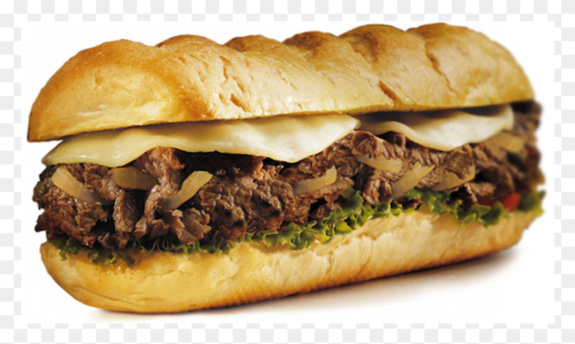 1127x640 Philly Cheese Steak Philly Cheese Steak White Background, Burger, Food, Sandwich HD PNG Download