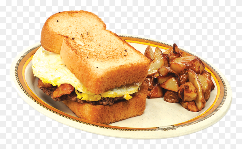 844x494 Philly Egg Toaster Fast Food, Burger, Food, Bread HD PNG Download