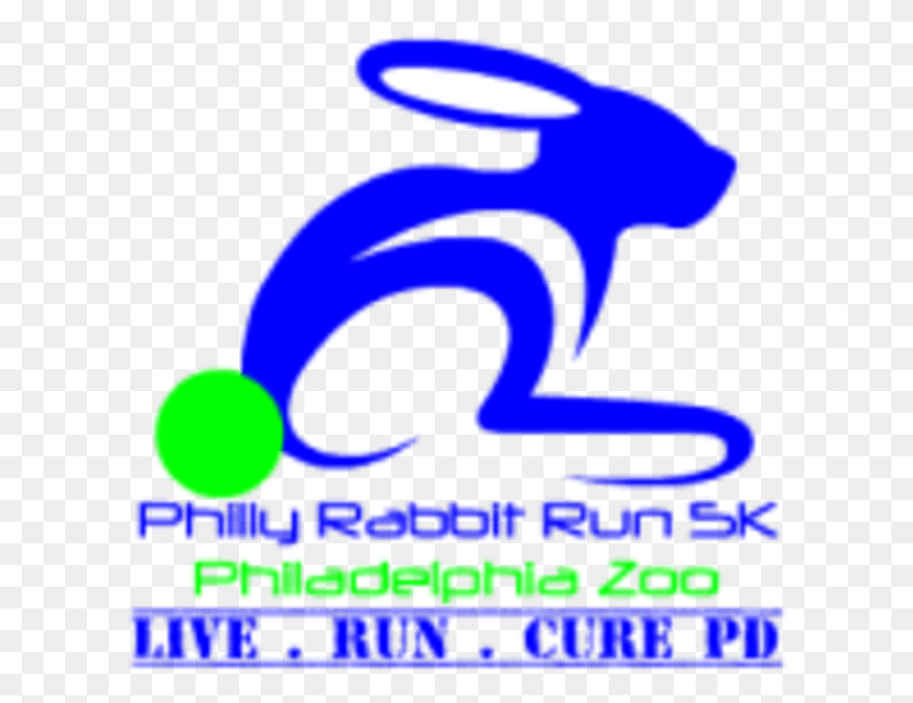 612x587 Philly Rabbit Run 5k1m Philadelphia Zoo For Parkinson39s Graphic Design, Graphics, Logo HD PNG Download