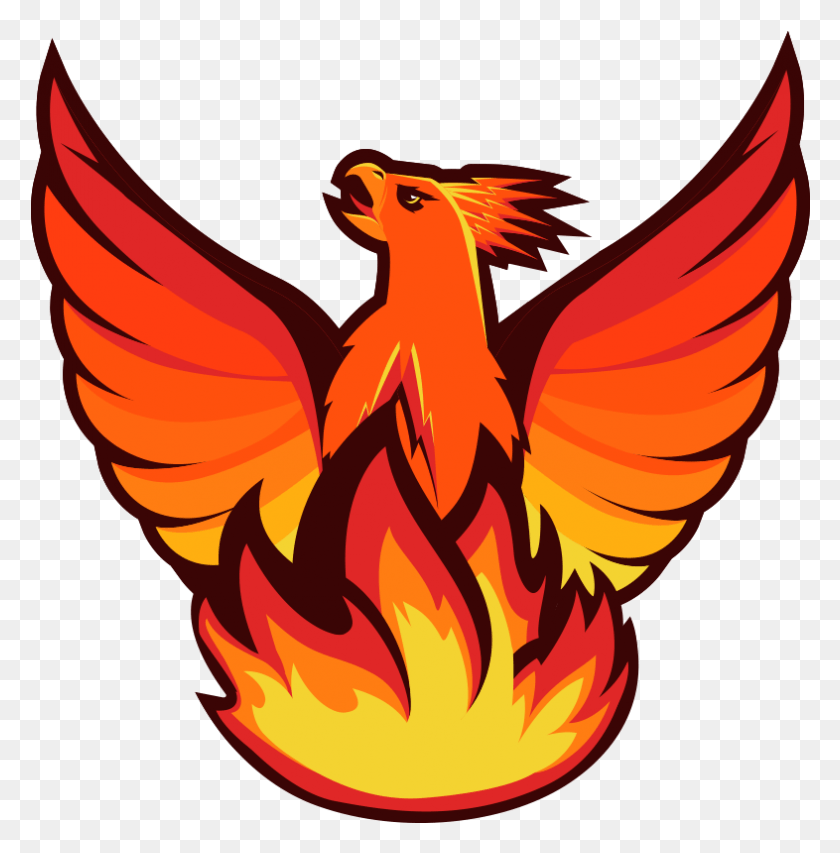 786x800 Phoenix Blaze, Fire, Bird, Animal HD PNG Download