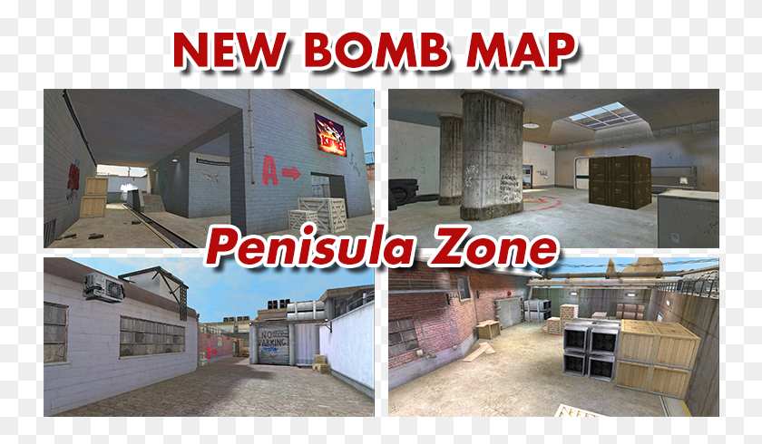 746x430 Phoenix Egg House, Indoors, Counter Strike, Concrete HD PNG Download