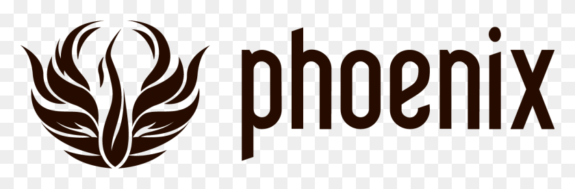 1375x384 Phoenix Logo Phoenix For 3ds Max Logo, Text, Word, Label HD PNG Download