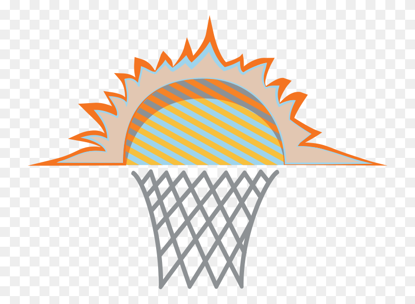 728x556 Phoenix Suns Basketball Illustration, Hoop, Animal HD PNG Download