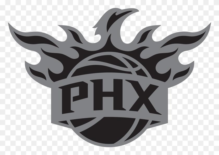 3013x2068 Descargar Png Phoenix Suns Logo Phoenix Suns 2018, Accesorios, Accesorio, Joyería Hd Png