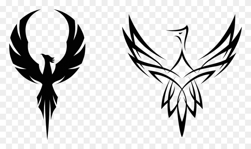 1213x682 Tatuajes De Fénix, Silueta De Un Fénix, Persona, Humano, Rostro Hd Png