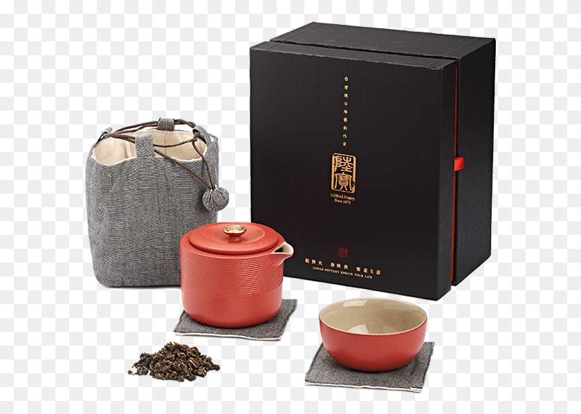 595x539 Phoenix Travel Tea Set Tung Ting Tea, Bowl, Dutch Oven, Pot HD PNG Download