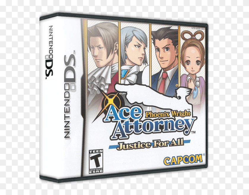 576x599 Phoenix Wright Phoenix Wright Ace Attorney Ds, Poster, Advertisement, Comics HD PNG Download