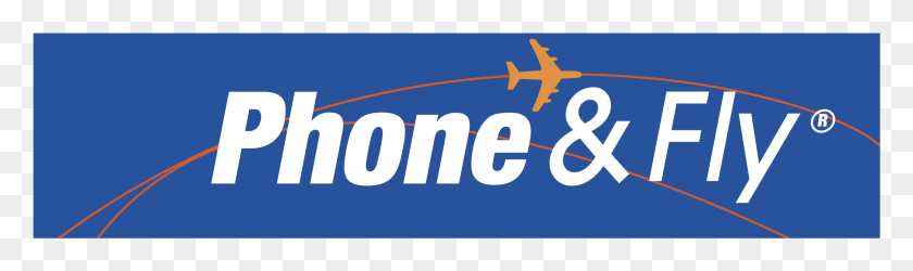 2191x535 Descargar Png Phone Amp Fly Logotipo Transparente Majorelle Azul, Número, Símbolo, Texto Hd Png