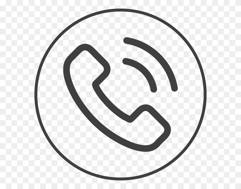600x600 Phone Cta Icon Transparent White Phone Icon In Circle, Label, Text, Alphabet HD PNG Download