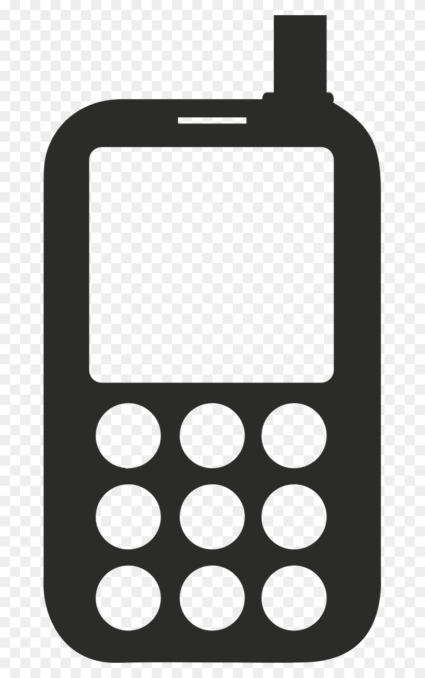 667x1280 Phoneiconmobile Phonelogofree Vector Graphicsfree Mobile Phone, Phone, Electronics, Cell Phone HD PNG Download