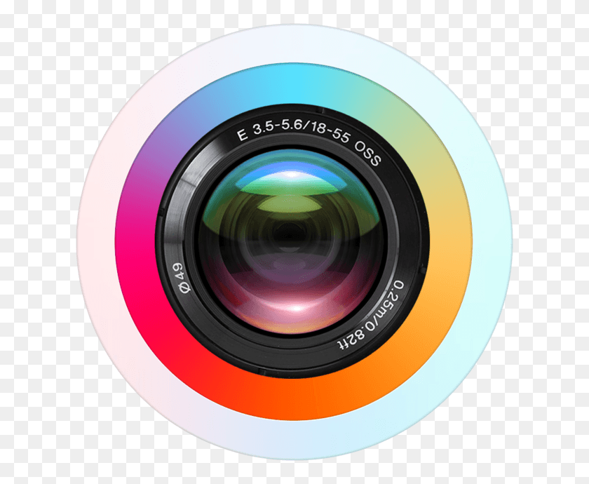 630x630 Descargar Png Photo 360 Pro Lente Fotografico Dibujo, Electronics, Camera Lens, Camera Hd Png